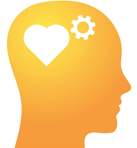 Symbolische Darstellung der emotionalen Psyche